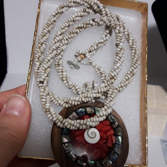 Handmade long Necklace - Picture 5 of 6